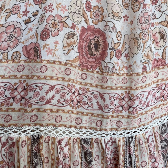 Spell Zahara Midi Sundress in Rosewater - Picture 9 of 16